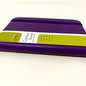 Ecology Cool Jazz Journal pocket size w/ ribbon and storage Royal Purple